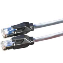 Secomp 21.05.2150 RJ45 síťové kabely, propojovací kabely CAT 6 S/FTP 15.00 m šedá dvoužilový stíněný, bez halogenů, samozhášecí 1 ks