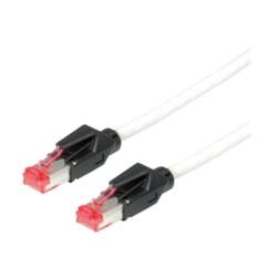 Secomp 21.05.6050 RJ45 síťové kabely, propojovací kabely CAT 6 S/FTP 5.00 m šedá dvoužilový stíněný, bez halogenů, samozhášecí 1 ks