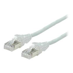 Secomp 21.05.0522 RJ45 síťové kabely, propojovací kabely CAT 6A S/FTP 2.00 m žlutá dvoužilový stíněný, bez halogenů, samozhášecí 1 ks