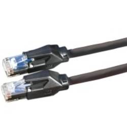 Secomp 21.05.0155 RJ45 síťové kabely, propojovací kabely CAT 6 S/FTP 15.00 m černá dvoužilový stíněný, bez halogenů, samozhášecí 1 ks
