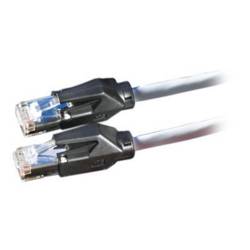Secomp 21.05.2000 RJ45 síťové kabely, propojovací kabely CAT 6 S/FTP 0.50 m šedá dvoužilový stíněný, bez halogenů, samozhášecí 1 ks