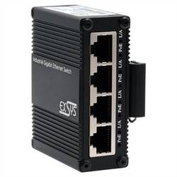 Exsys EX-62021PoE-P EXSYS EX-62021PoE-P 5-Port Industrial Gi síťový switch