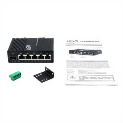 Exsys EX-62030MPoE-SFP EXSYS EX-62030MPoE-SFP-5+1 Port Industri síťový switch