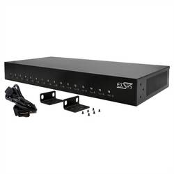 Exsys EXSYS - EX-11017 16-Port Ladestation - 65.000 W - USB Typ C EX-11017 Rozbočovač, 1 ks