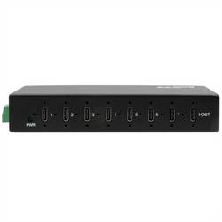 Exsys EXSYS GmbH 7-Port USB 3.2 Gen 2x1 Metall HUB, 7x USB-C, 57W (EX-12277HMS) USB Hub černá