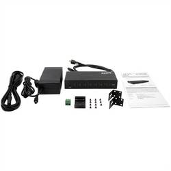 Exsys EXSYS GmbH 7-Port USB 3.2 Gen 2x1 Metall HUB, 7x USB-C, 57W (EX-12277HMS) USB Hub černá