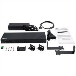 Exsys EXSYS - EX-12276HMS USB 3.2 Gen 2 Hub 16 x USB-C Anschlüsse 120W USB Hub černá