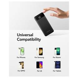 Charmast CHARMAST Powerbank W1056 10000mah black powerbanka černá