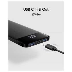 Charmast CHARMAST Powerbank W1056 10000mah black powerbanka černá