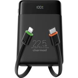 Charmast CHARMAST Powerbank W1202 10000mah black powerbanka černá