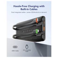 Charmast CHARMAST Powerbank W1202 10000mah black powerbanka černá