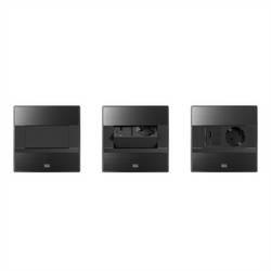 Bachmann BACHMANN SENSE schwarz 1x CEE7/3, 1x USB, BM0016214 kryt, 1 ks