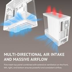 Antec ANTEC Constellation C6 Curve Air White P PC skříň bílá