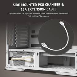 Antec ANTEC Constellation C6 Curve Air White P PC skříň bílá