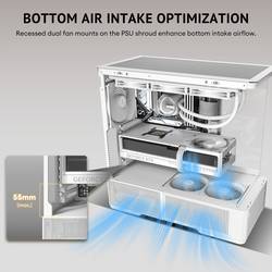 Antec ANTEC Constellation C6 Curve Air White P PC skříň bílá