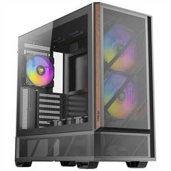 Antec ANTEC P30 ARGB, schwarz midi tower PC skříň černá