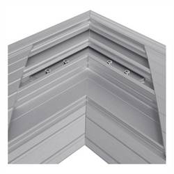 Dataflex Kabelová lišta hliník stříbrná (metalíza) (d x š x v) 203 x 203 x 20 mm 1 ks 31.482