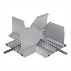 Dataflex Kabelová lišta hliník stříbrná (metalíza) (d x š x v) 260 x 260 x 20 mm 1 ks 31.472