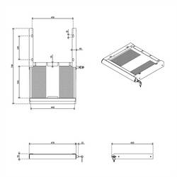 Dataflex Dataflex 20.620, 1 Schublade(n), Stahl, Weiß, 1 Stück(e), 478 mm, 420 mm Zásuvka pod stůl bílá
