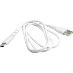 BIOnd USB kabel USB-C ® zástrčka 1 m bílá BGG-12-TC