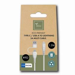 BIOnd USB kabel konektor rj45 1.20 m bílá BIO-CT-IP