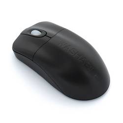 Sealshield SEAL SHIELD wireless Mouse black STM042W optická myš, přenos bezdrátový, 3 tlačítko, 1000 dpi, černá