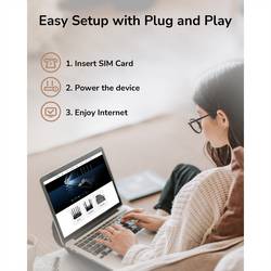 cudy CUDY LT400 N300 Wi-Fi 4G LTE Router Cat4 router Integrovaný modem: LTE, 2.4 GHz, 300 MBit/s