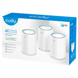 cudy M1300(3-Pack) WIRELESS LAN REPETIDOR CUDY M1300 EXTENSOR MESH smíšená síť