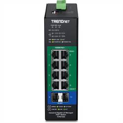 TrendNet TI-PG103I TRENDnet TI-PG103i 10-Port PoE+ Switch I síťový switch 10 / 100 / 1000 MBit/s