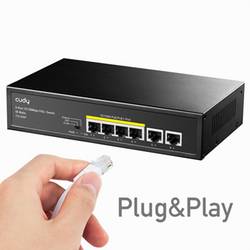 cudy FS1006P Cudy FS1006P switch di rete Fast Ethernet (10/100) Supporto Power over Ethernet síťový switch
