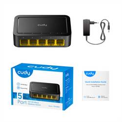 cudy FS105D FS105D - Fast Ethernet (10/100) - Vollduplex síťový switch 10 / 100 MBit/s