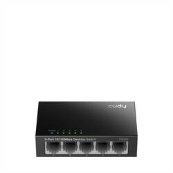 cudy FS105 FS105 5-Port 10/100 Metal Switch - Switch - 0,1 Gbps síťový switch 10 / 100 MBit/s