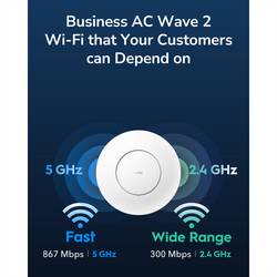 cudy AP1300 AC1300 White Power over Ethernet PoE - Ethernet Wi-Fi přístupový bod