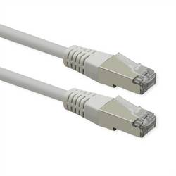 Roline 21.51.0829 RJ45 síťové kabely, propojovací kabely CAT 6 S/FTP 1.50 m bílá dvoužilový stíněný 1 ks