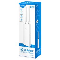 cudy Cudy LT700 router wireless Gigabit Ethernet Dual-band (2.4 GHz/5 GHz) 4G Bianco router