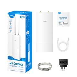 cudy Cudy LT700 router wireless Gigabit Ethernet Dual-band (2.4 GHz/5 GHz) 4G Bianco router