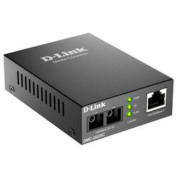 D-Link DMC-G02SC/B D-Link Gigabit Konverter DMC-G02SC/E, 10 konvertor médií