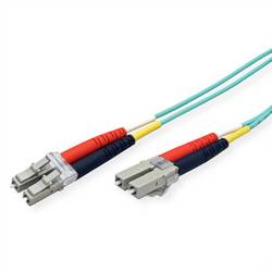 Metz Connect 151J1JOJO80E optické vlákno optické vlákno kabel 8.00 m tyrkysová Multimode OM3
