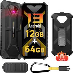 UleFone Armor X13 outdoorový smartphone 64 GB, 15.7 cm (6.2 palec), černá, oranžová, Android™ 14, dual SIM