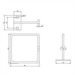 Roline (š x v x h) 80 x 80 x 42 mm 1 ks