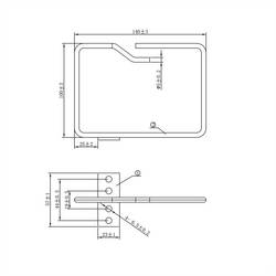 Roline (š x v x h) 100 x 57 x 140 mm 1 ks