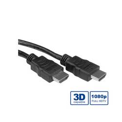 Secomp HDMI kabel USB-C ® zástrčka 1 m černá S3671 standardní HDMI HDMI kabel