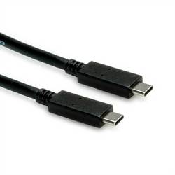 Secomp Napájecí kabel USB USB 3.2 Gen2 USB-C ® zástrčka, USB-C ® zástrčka 0.50 m černá stíněný S3520