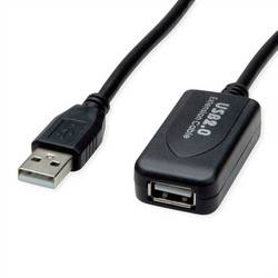 Secomp PC prodlužovací kabel STANDARD USB 2.0 Verlängerung, aktiv, mi 5.00 m