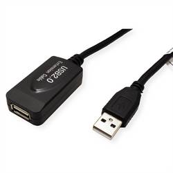 Secomp PC prodlužovací kabel STANDARD USB 2.0 Verlängerung, aktiv, mi 5.00 m