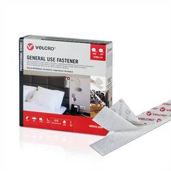 VELCRO® VELCRO - je5m Haken-&Flauschbd 20mm Weiß VEL-PS20003 pásek se suchým zipem (d x š x v) 190 x 190 x 70 mm bílá 1 ks