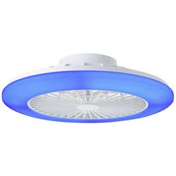 Brilliant G60020/05 Salerno LED stropní světlo s ventilátorem LED modul pevně vestavěné LED 40 W bílá