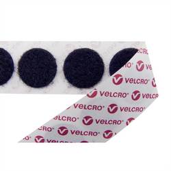 VELCRO® VELCRO Stick On - Selbstklebender Klettverschluss (nur Klettband mit Schlaufen) kulaté suché zipy bílá 1 ks