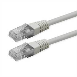 Roline 21.51.1556 RJ45 síťové kabely, propojovací kabely CAT 6 U/UTP 3.00 m bílá nestíněný 1 ks