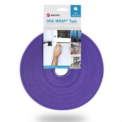 VELCRO® VELCRO - One Wrap Band 25m 20mm Violett VEL-OW64146 pásek se suchým zipem fialová 1 ks
